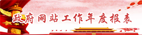 政府网站工作年度报表